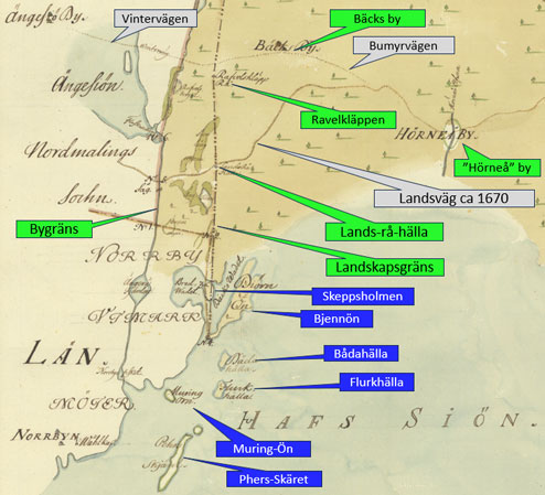 Gränsbestämnning 1772